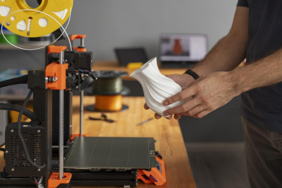 pla abs filament spools